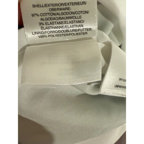 Jones New York Floral Jacquard Fit and Flare Dress Pink Green White Size 10 - Picture 5 of 6